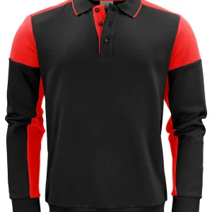 Sweatshirt Col Polo Prime