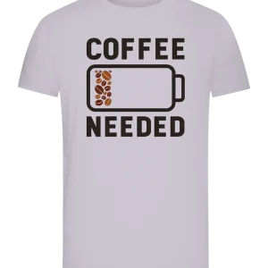 Coffee Needed Design - Comfort Unisex T-Shirt