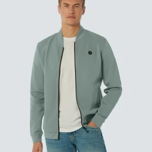 Chandail à fermeture éclair en piqué Bomber | Zinc
