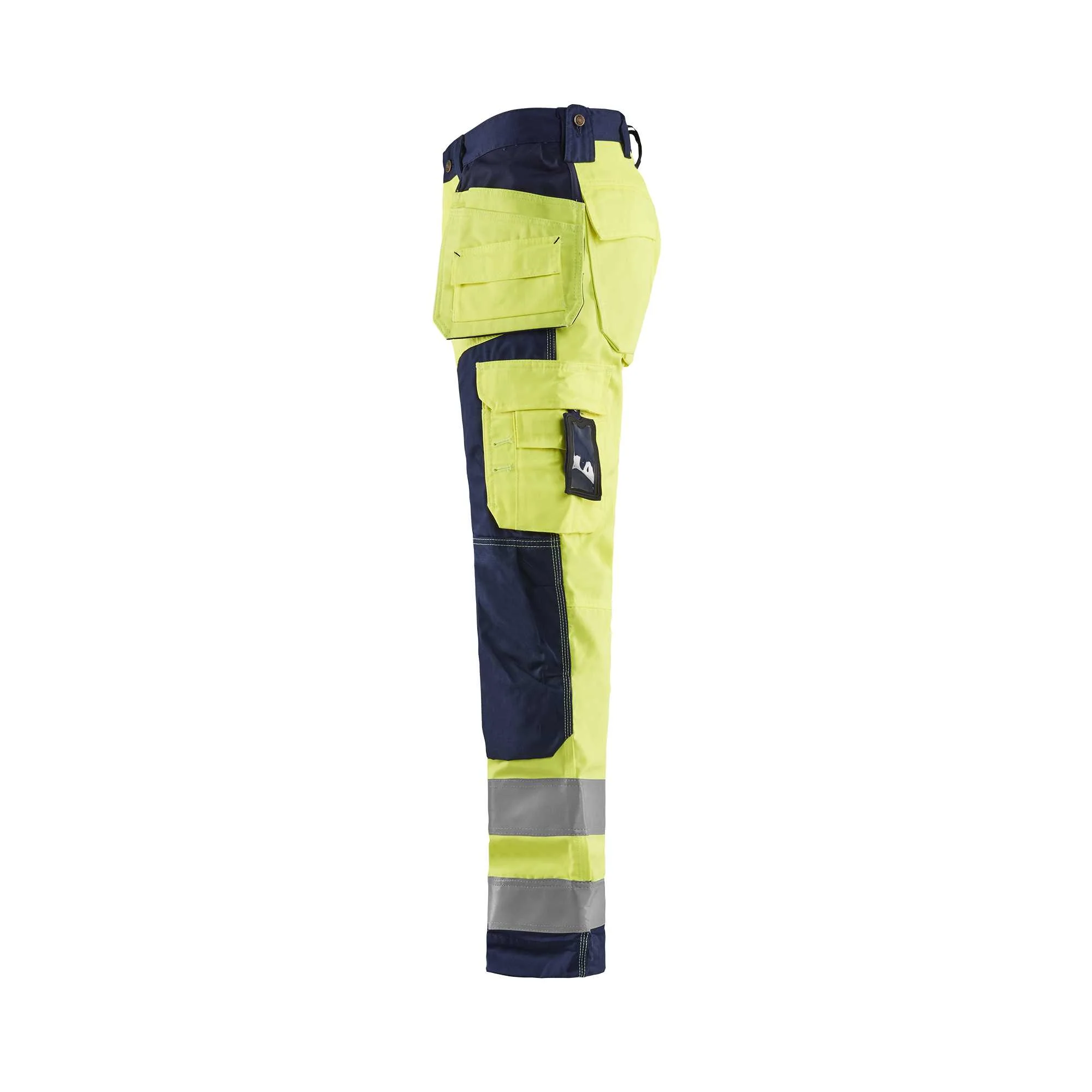 BLAKLADER 15681811 | Hi Vis craftsman trousers Hi Vis Reflective Work Trousers Men - Twill Fabric – Image 5