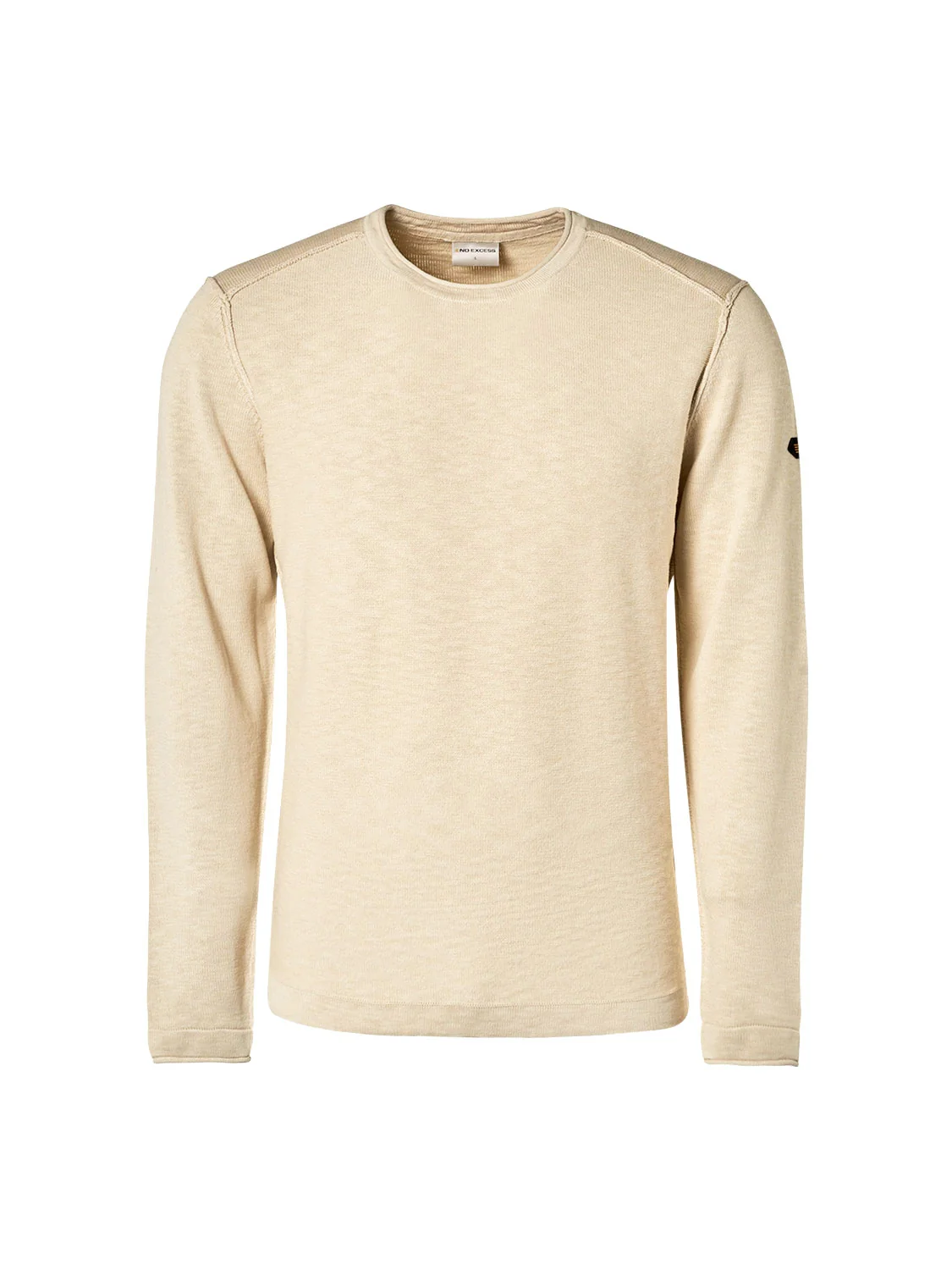 Pullover Crewneck Garment Dyed + Stone Washed | Cream – Image 6