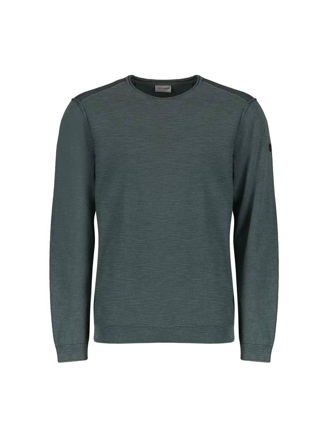 Pullover Crewneck Garment Dyed + Stone Washed | Dark Steel – Image 6