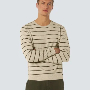 Pullover Crewneck Stripe | Cream