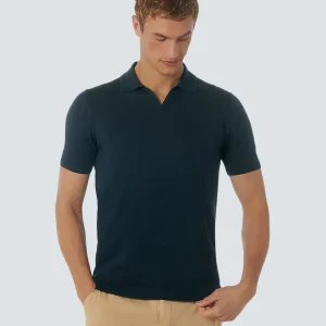 Polo à manches courtes solide | Night