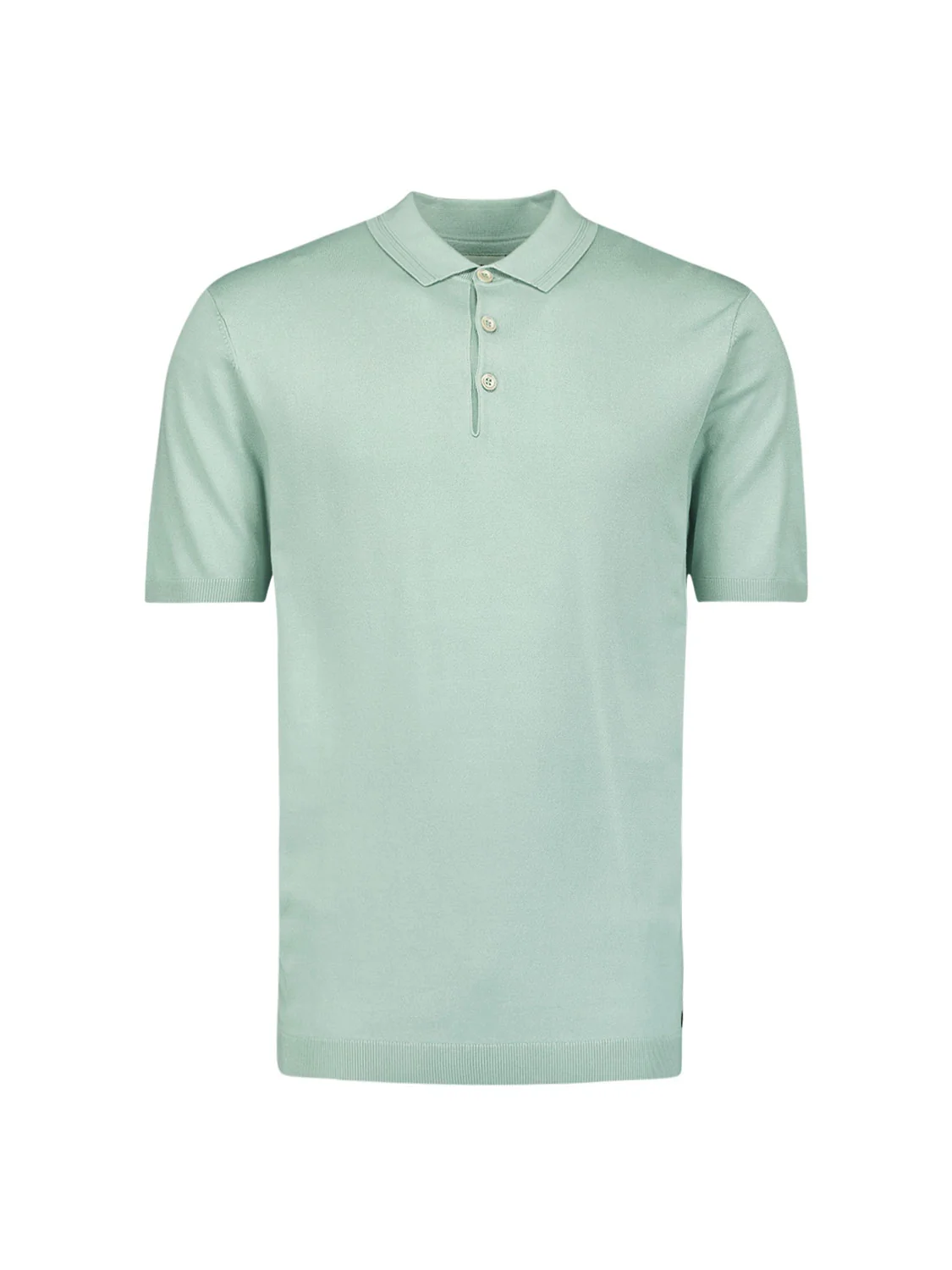 Polo à manches courtes Bouton Solid | Mint – Image 6