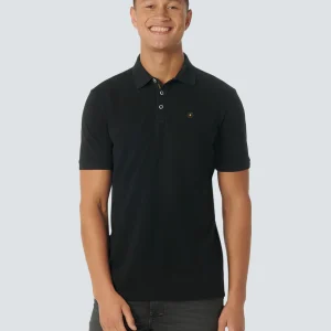 Polo Pique Teinté dans la masse | Black