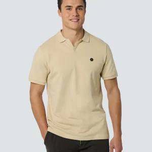 Polo stretch unicolore | Cement