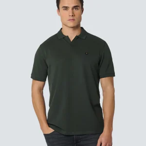 Polo stretch unicolore | Dark Steel