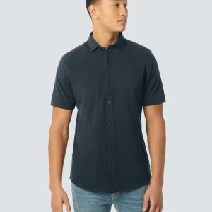 Chemise manches courtes Jersey Solid Pique | Night