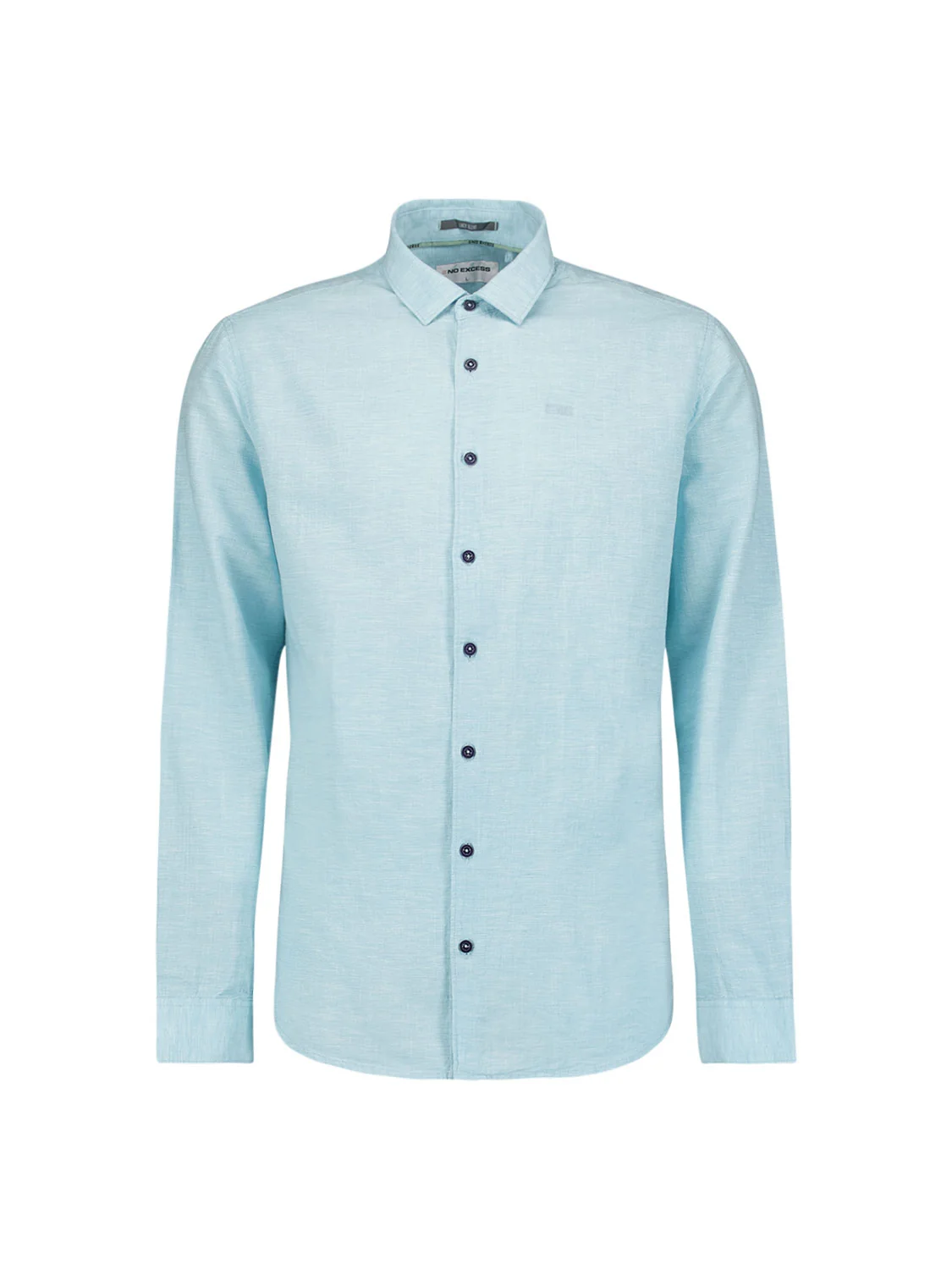 Chemise 2 Coloured With Linen | Aqua – Image 6