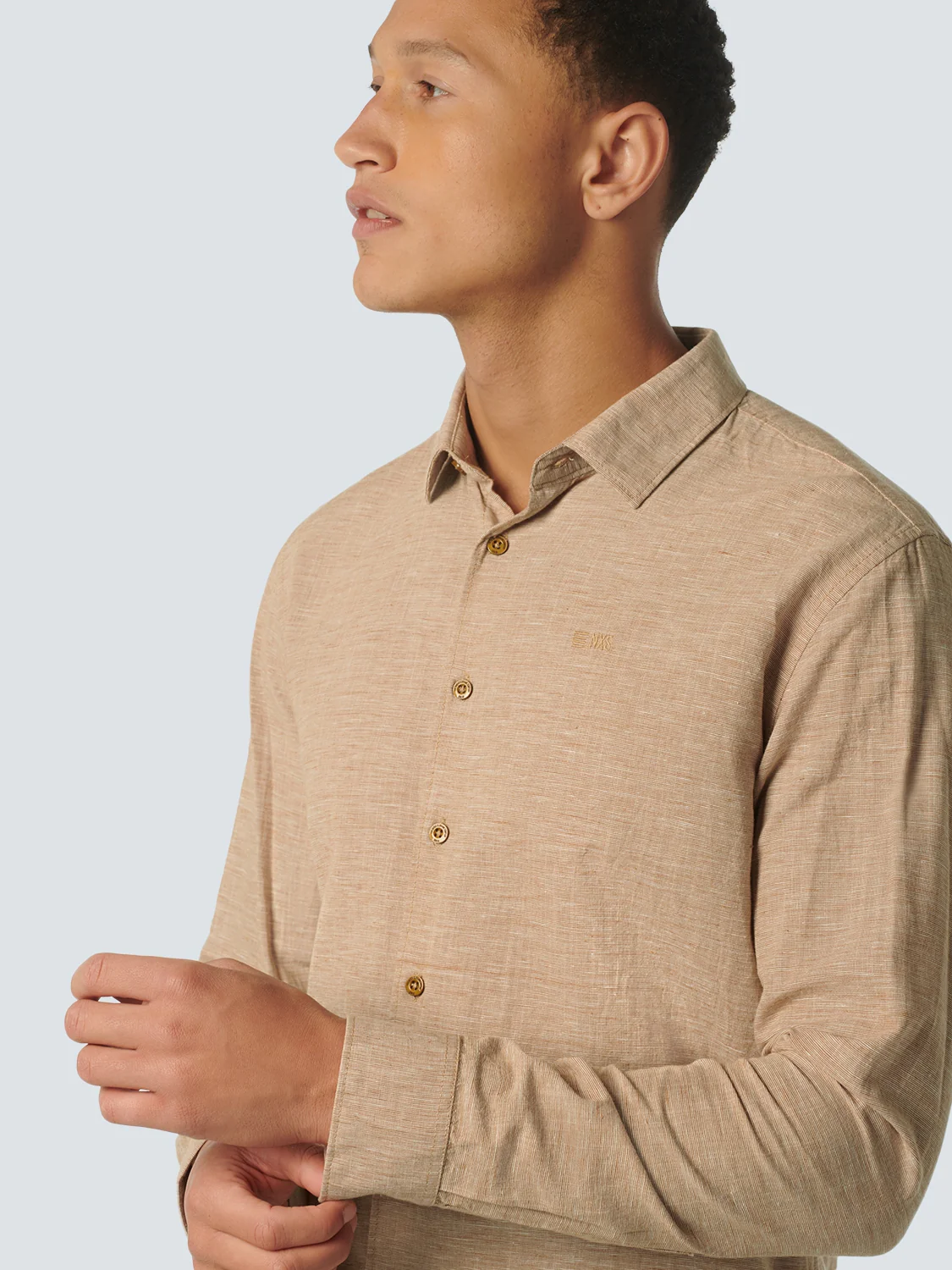 Chemise 2 Coloured With Linen | Desert – Image 5