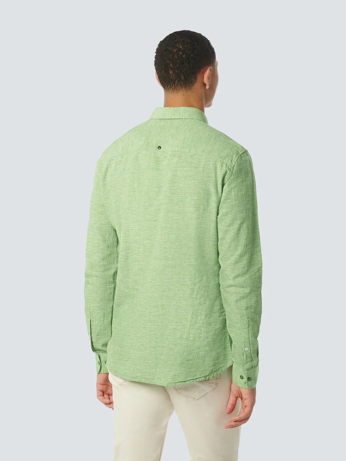 Chemise 2 Coloured With Linen | Green – Image 3