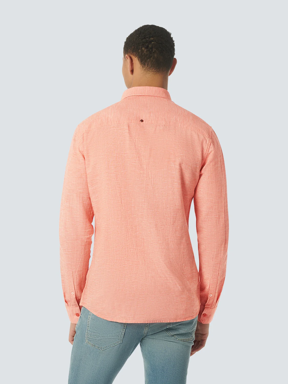 Chemise 2 Coloured With Linen | Melon – Image 3