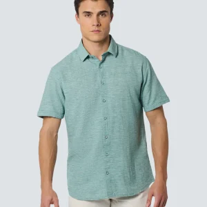 Chemise à manches courtes 2 Coloured Melange With Linen | Pacific