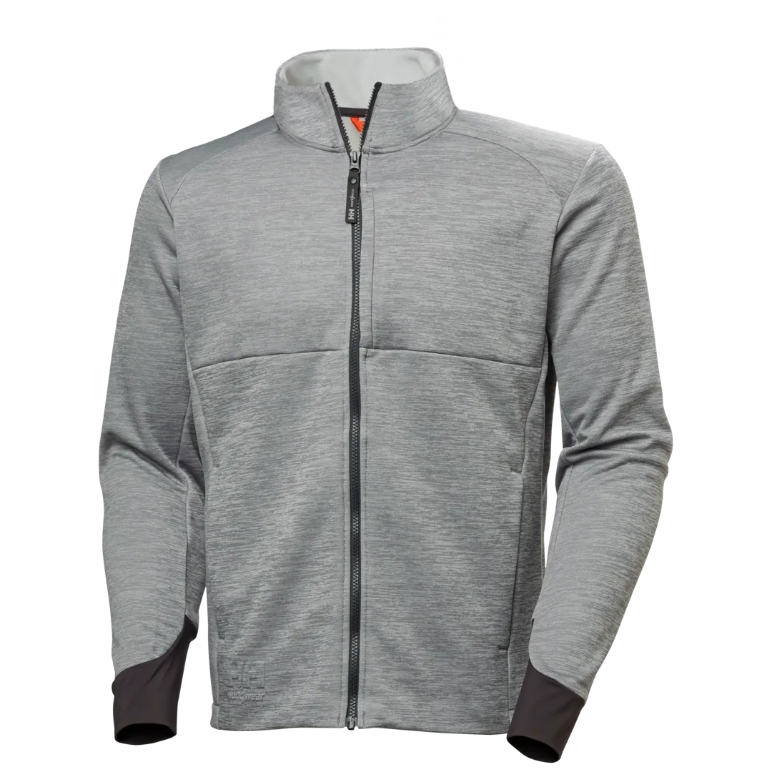 HELLY HANSEN TECH MIDLAYER 72380 Full Zip Work Sweatshirt MEN - Brushed Lining – Image 9