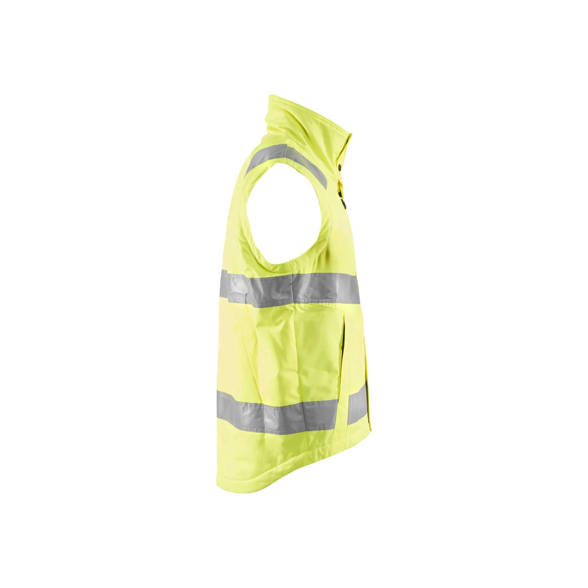 BLAKLADER 38701900 Hi Vis waistcoat Hi Vis Reflective Work Waistcoat MEN - Pile Lining – Image 5