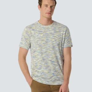 T-shirt à rayures vives pour l'été | White