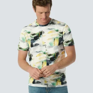 T-shirt abstrait - Parfait pour cette saison | White