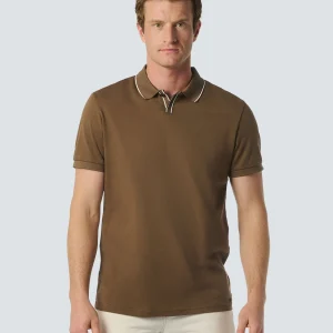 Polo moderne avec col raffiné et finition élégante | Brown