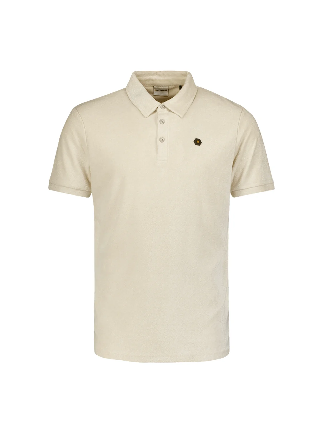 Polo neutre pour hommes en tissu éponge doux | Cement – Image 6