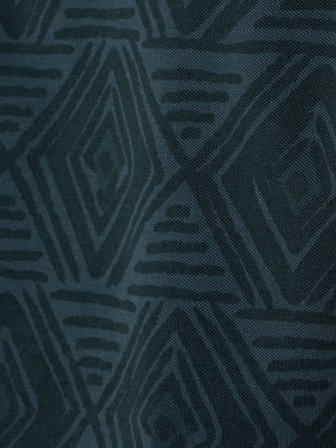 Polo hommes à carreaux artistiques | Night – Image 8