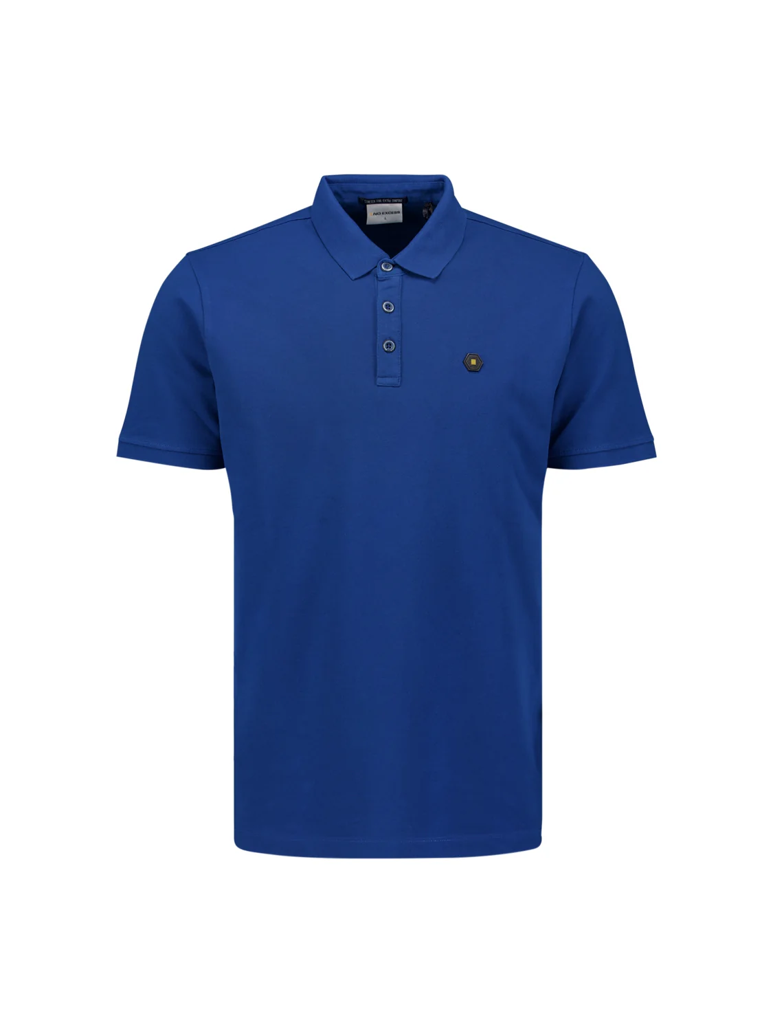 Polo en coton extensible - Un favori intemporel pour toutes les occasions | Cobalt – Image 6