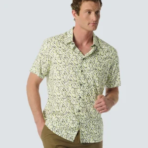 Chemise à manches courtes avec motif graphique pour un look estival | Lime