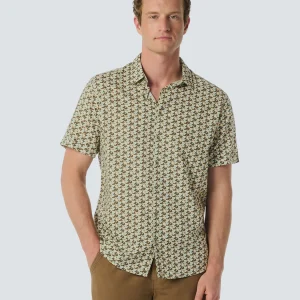 Chemise à manches courtes avec motif graphique pour un look estival | Brown