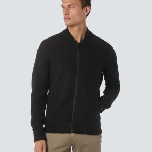 Gilet bombardier en laine : élégant et chaud en toute occasion | Black