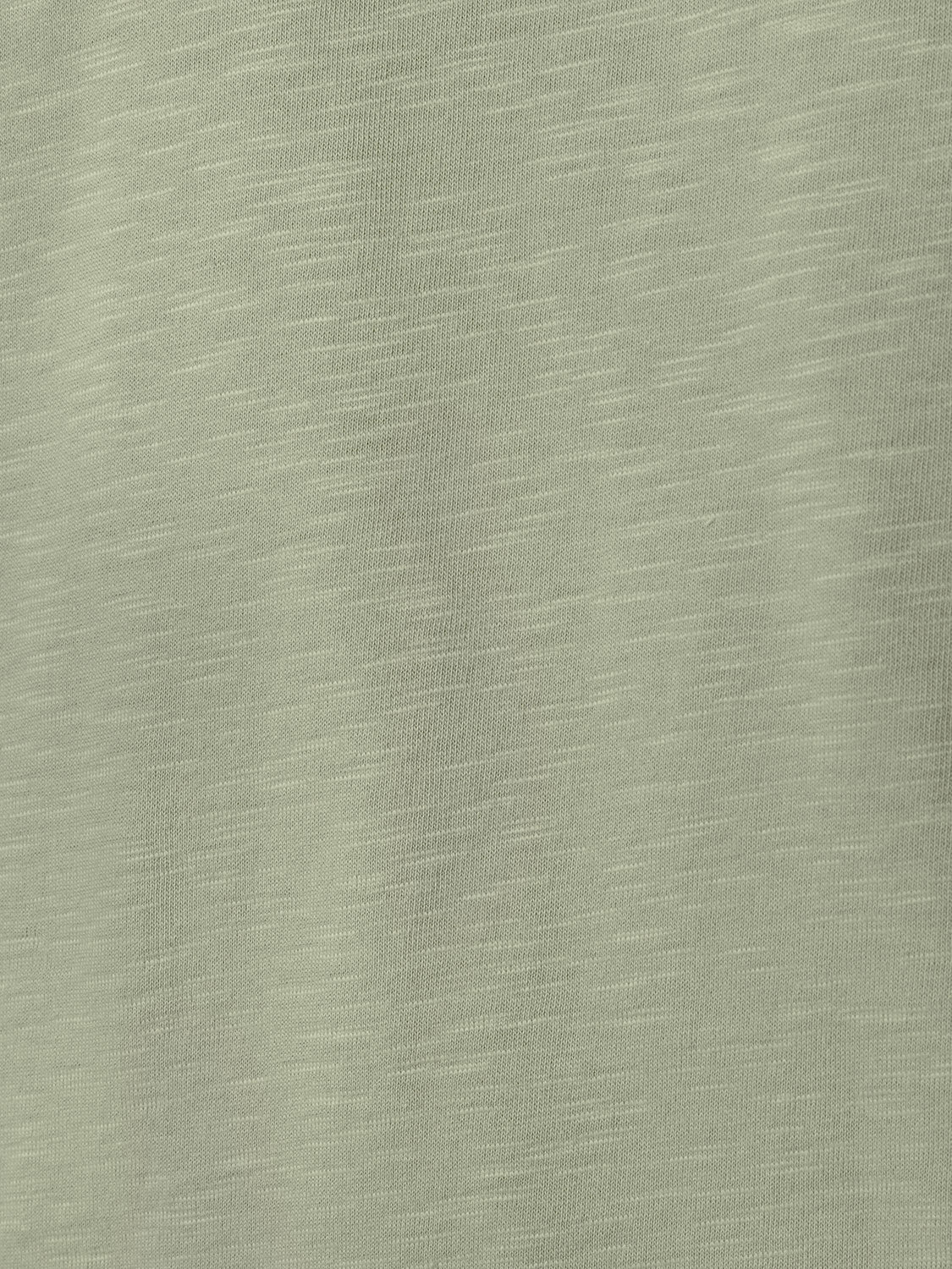 T-Shirt à col rond avec manches roulées et impression subtile du logo | Smoke – Image 8