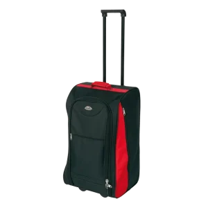 PACIFIC TROLLEY Bag - Semi-Rigid - Retractable Telescopic Handle - Two-Way Zipper Closure