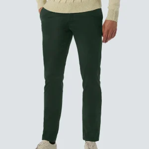 Pantalon extensible avec finition teintée dans la masse | Dark Moss