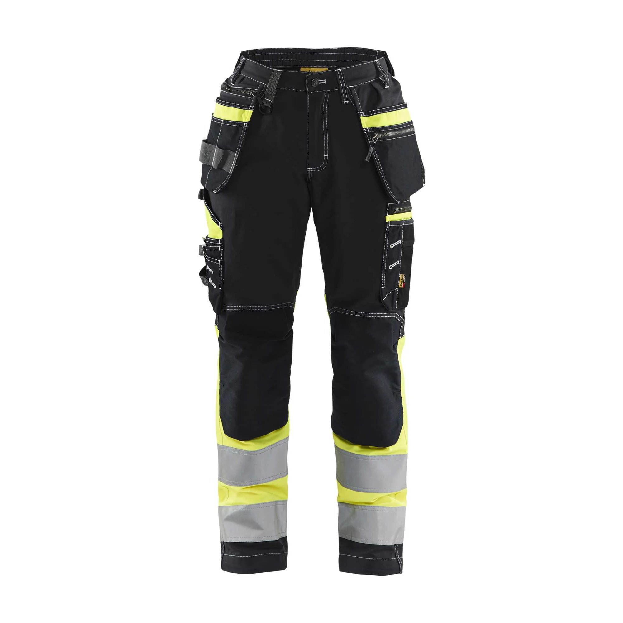 BLAKLADER 71961370 | Women's Hi vis Trousers with Stretch Hi Vis Reflective Work Trousers Women - 100% Cotton – Image 6