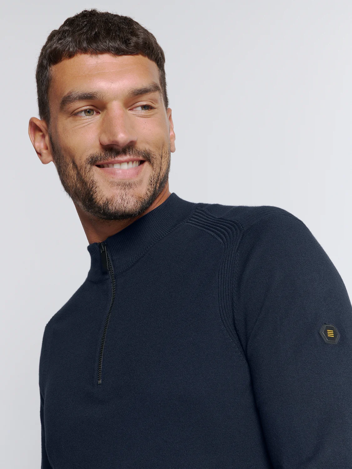 Pullover demi-zippé | Blueberry – Image 5