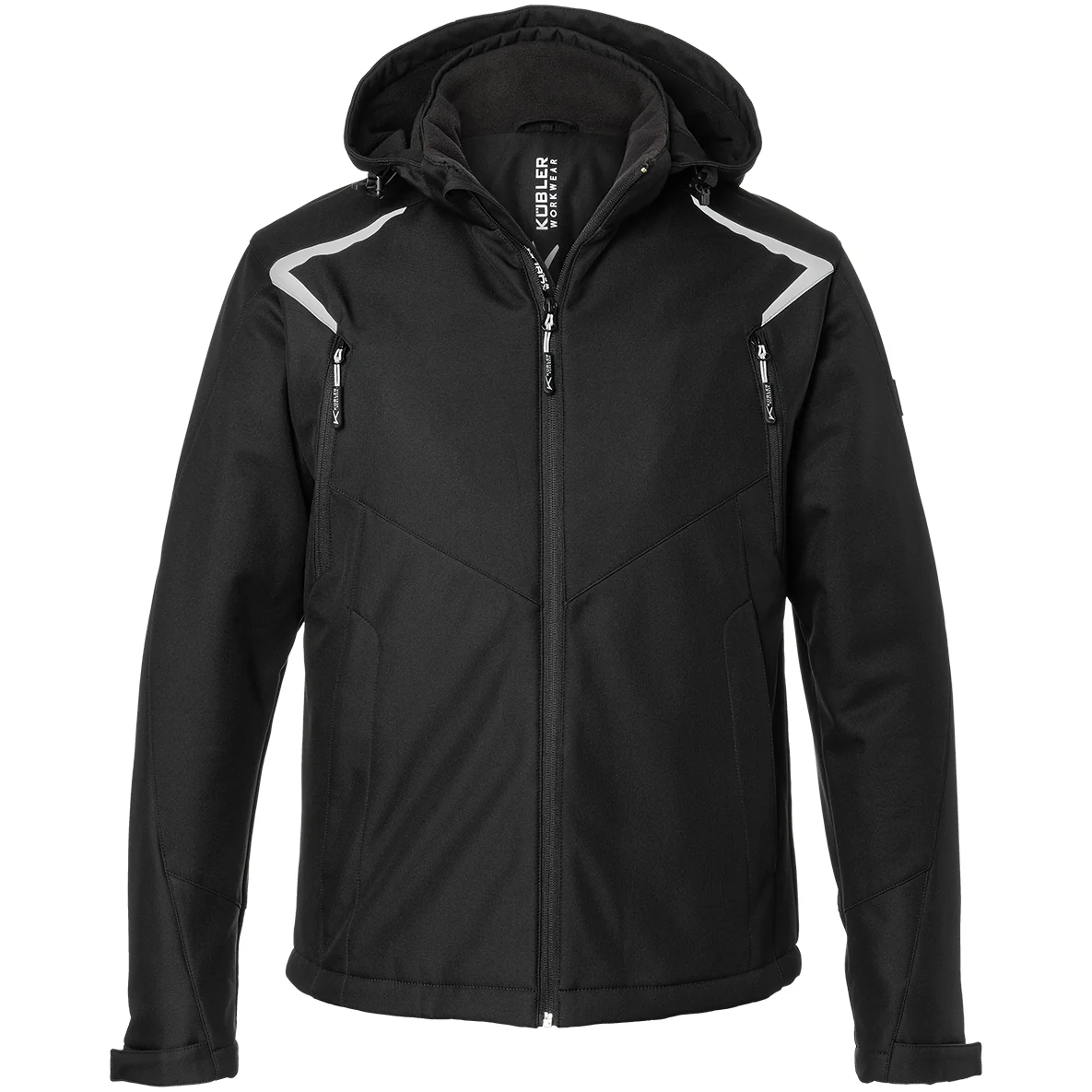 KÜBLER WEATHER Jacket 13255375 Hi Vis Reflective Softshell Work Jacket MEN Safety Jacket - Windproof