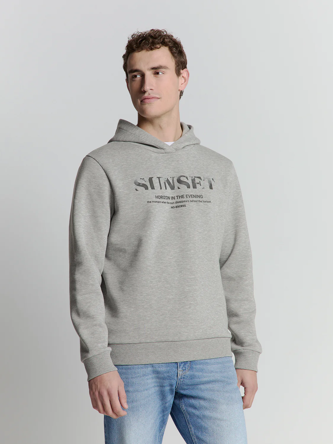 Sweat à capuche | Grey Melange – Image 2