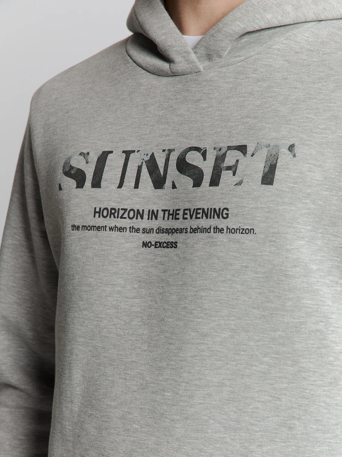 Sweat à capuche | Grey Melange – Image 8