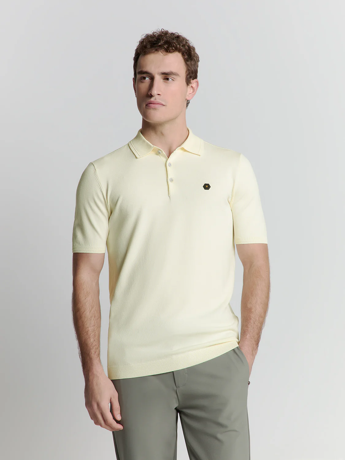 Polo à manches courtes | Offwhite – Image 2