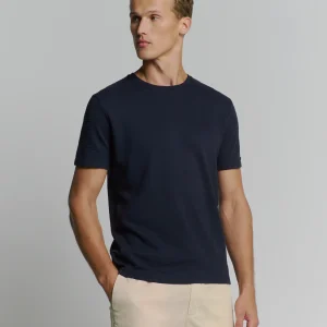 T-shirt col rond | Deep Blue