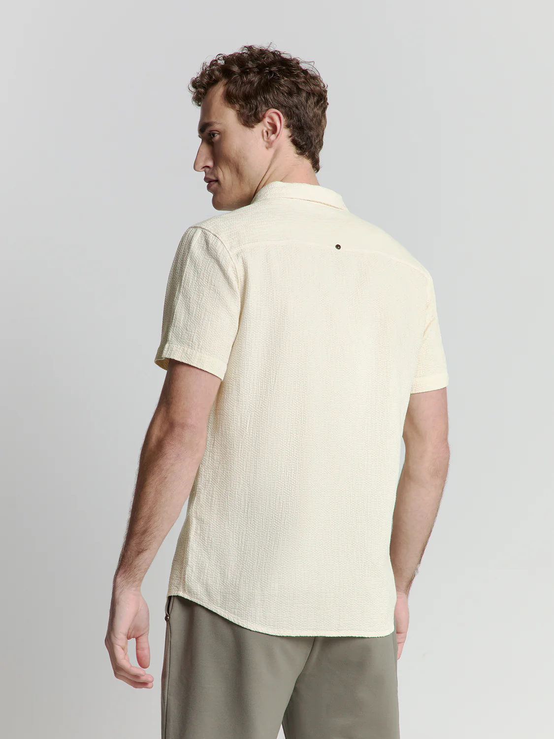 Chemise à manches courtes | Cement – Image 3