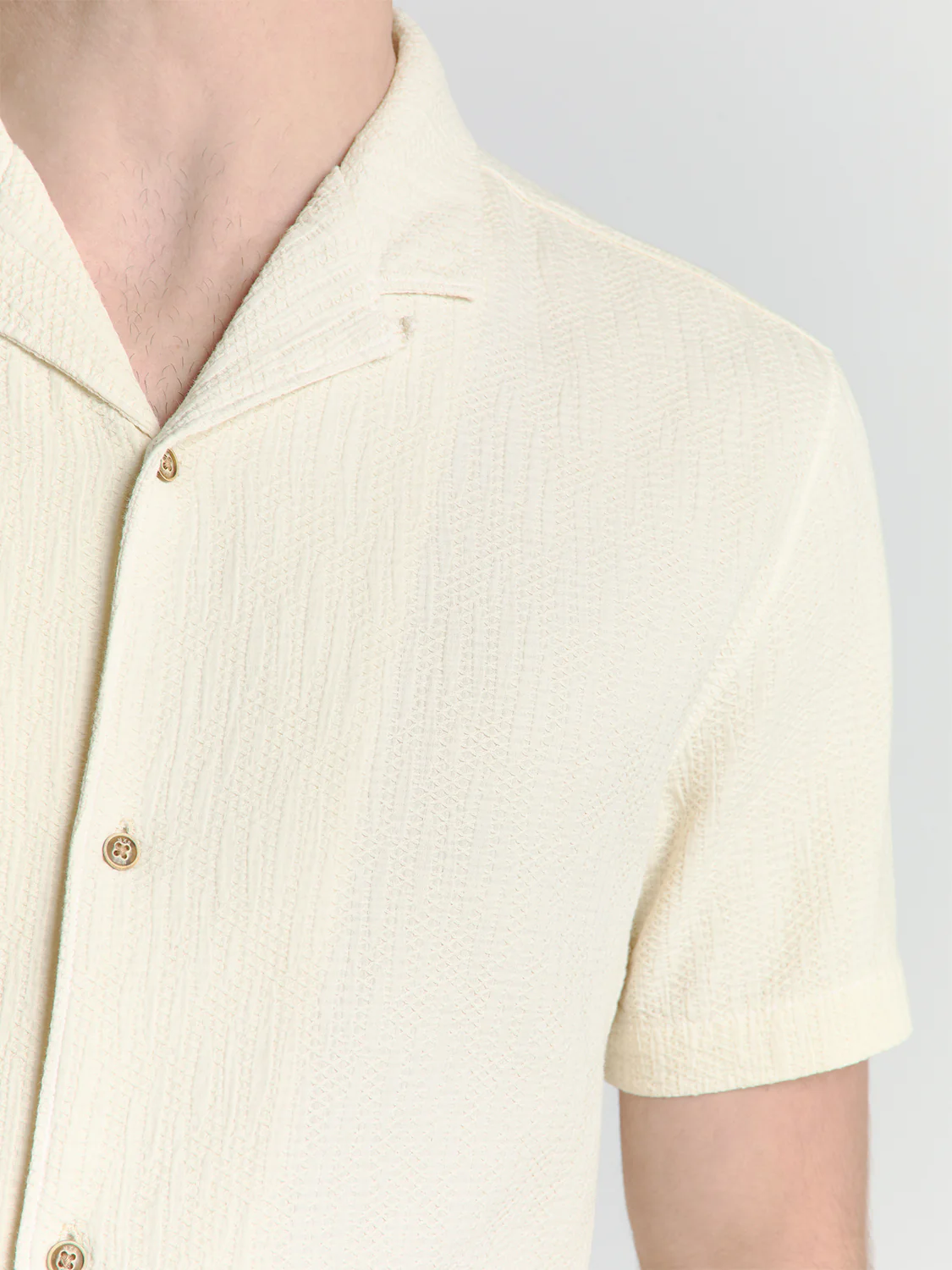 Chemise à manches courtes | Cement – Image 9