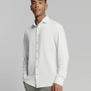 Chemise de voyage en jersey | White