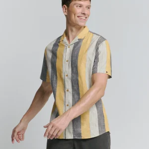 Chemise Rayée | Yellow