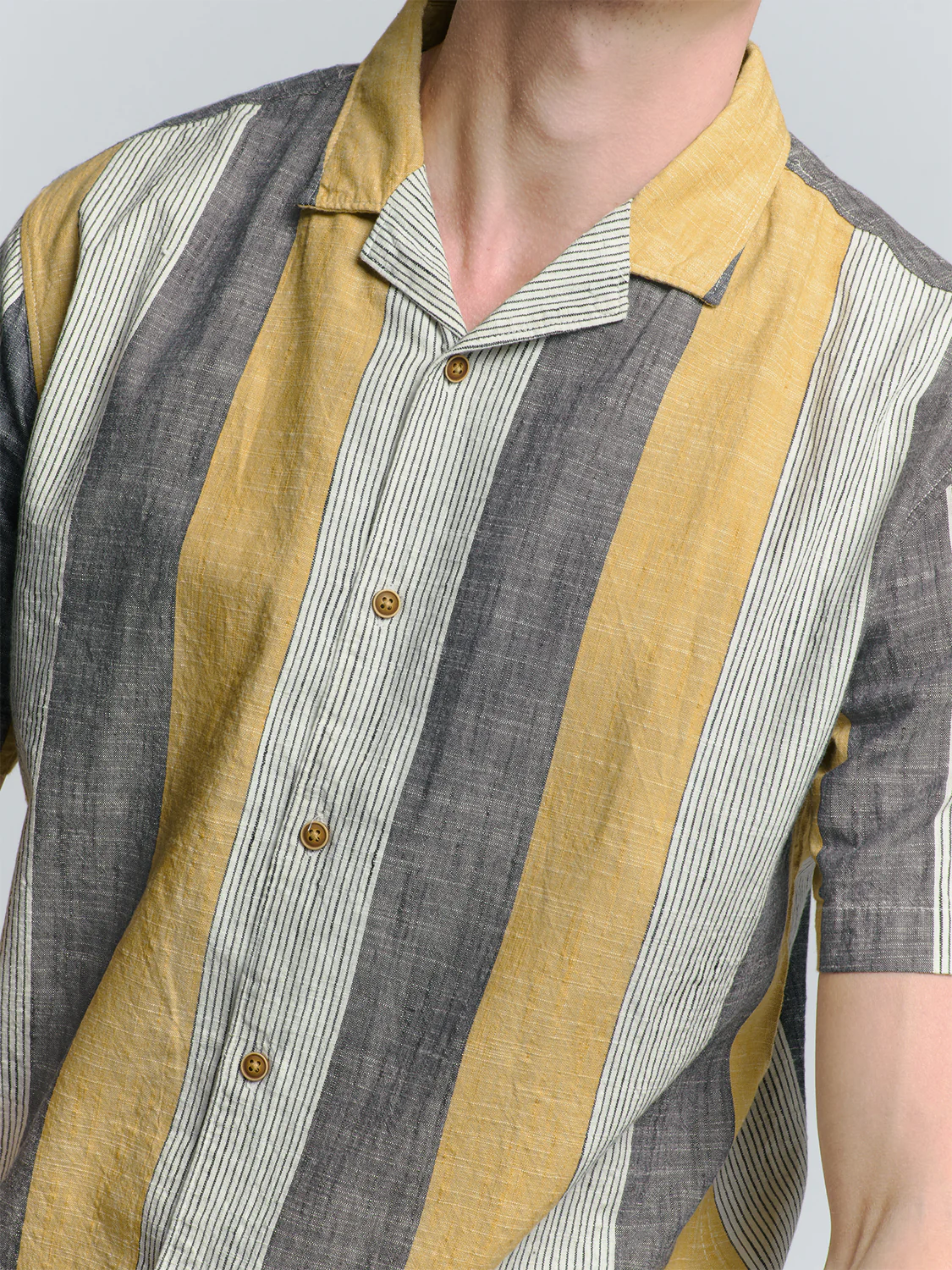 Chemise Rayée | Yellow – Image 5