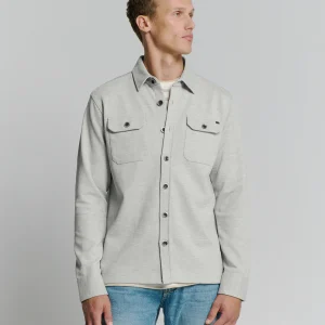 Surchemise avec fermeture boutonnée | Grey Melange