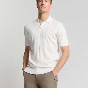 Polo à manches courtes | Offwhite