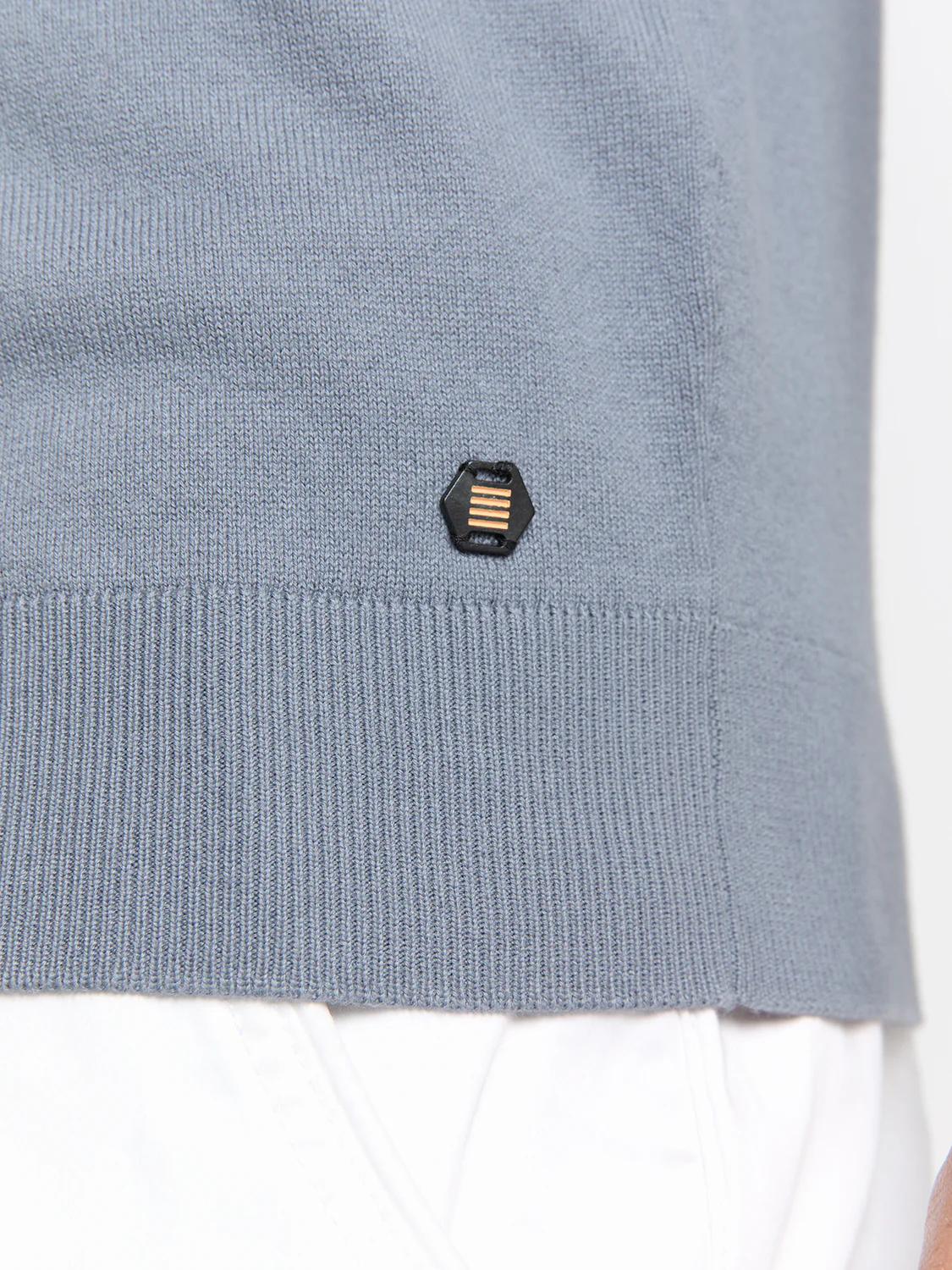 Polo à manches courtes | Washed Blue – Image 8