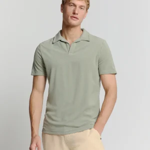 Polo en maille éponge | Smoke