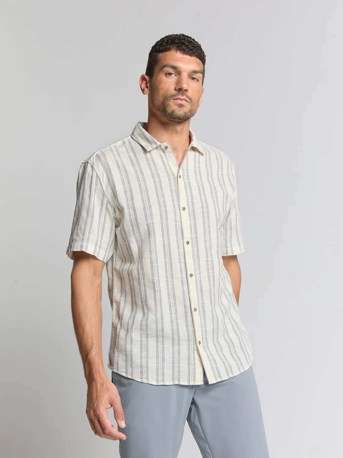 Chemise rayée | Offwhite