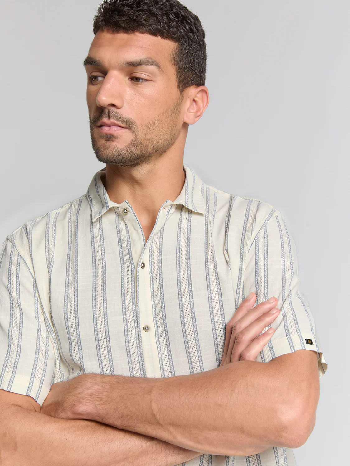 Chemise rayée | Offwhite – Image 5